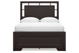 Covetown Dark Brown Full Panel Bed -  Ashley - Luna Furniture