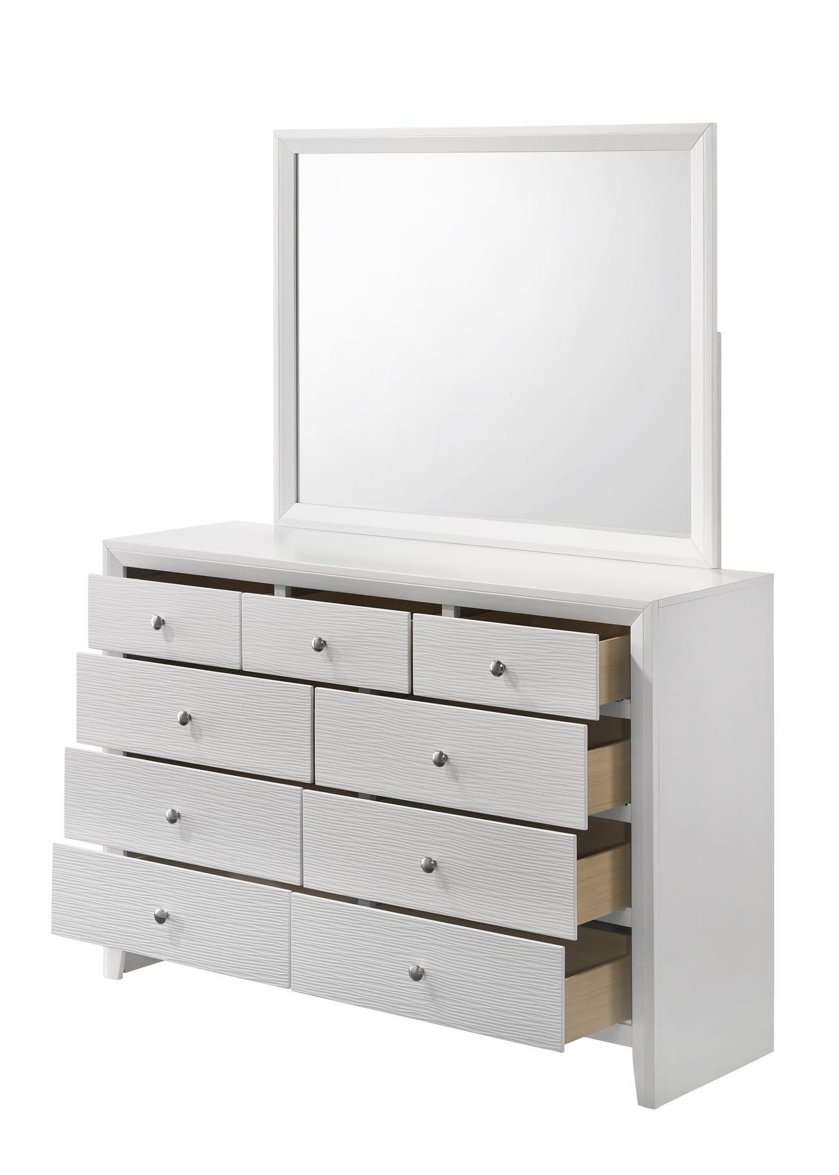 Denker White Panel Youth Bedroom Set -  Crown Mark - Luna Furniture