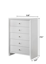 Denker White Panel Youth Bedroom Set -  Crown Mark - Luna Furniture