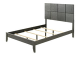 Denker Gunmetal Panel Bedroom Set -  Crown Mark - Luna Furniture