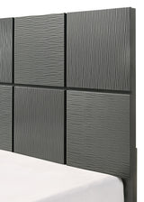 Denker Gunmetal Panel Bedroom Set -  Crown Mark - Luna Furniture