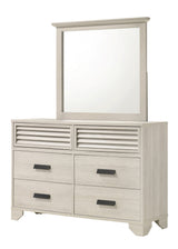 Sarter White Dresser -  Crown Mark - Luna Furniture