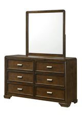 Coffield Brown Dresser Mirror -  Crown Mark - Luna Furniture