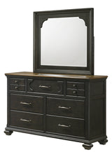 Hamilton Dark Brown Mirror -  Crown Mark - Luna Furniture