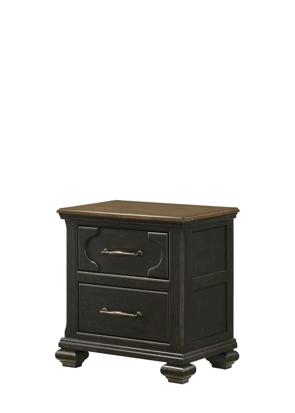 Hamilton Dark Brown Nightstand -  Crown Mark - Luna Furniture