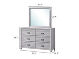 Adelaide Driftwood Dresser Mirror -  Crown Mark - Luna Furniture