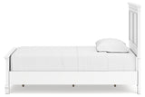 Fortman White Twin Panel Bed -  Ashley - Luna Furniture