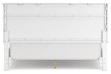 Fortman White California King Panel Bed -  Ashley - Luna Furniture