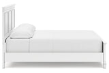 Fortman White California King Panel Bed -  Ashley - Luna Furniture