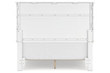 Fortman White Full Panel Bed -  Ashley - Luna Furniture