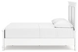 Fortman White Full Panel Bed -  Ashley - Luna Furniture