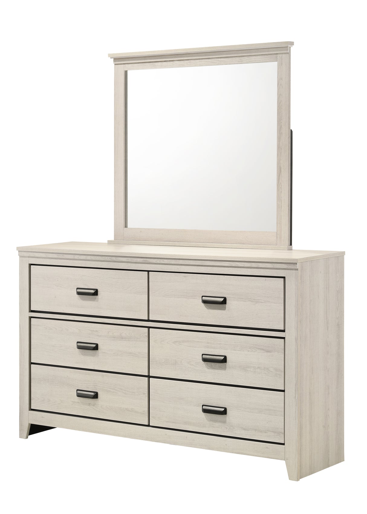 Carter White Platform Youth Bedroom Set -  Crown Mark - Luna Furniture