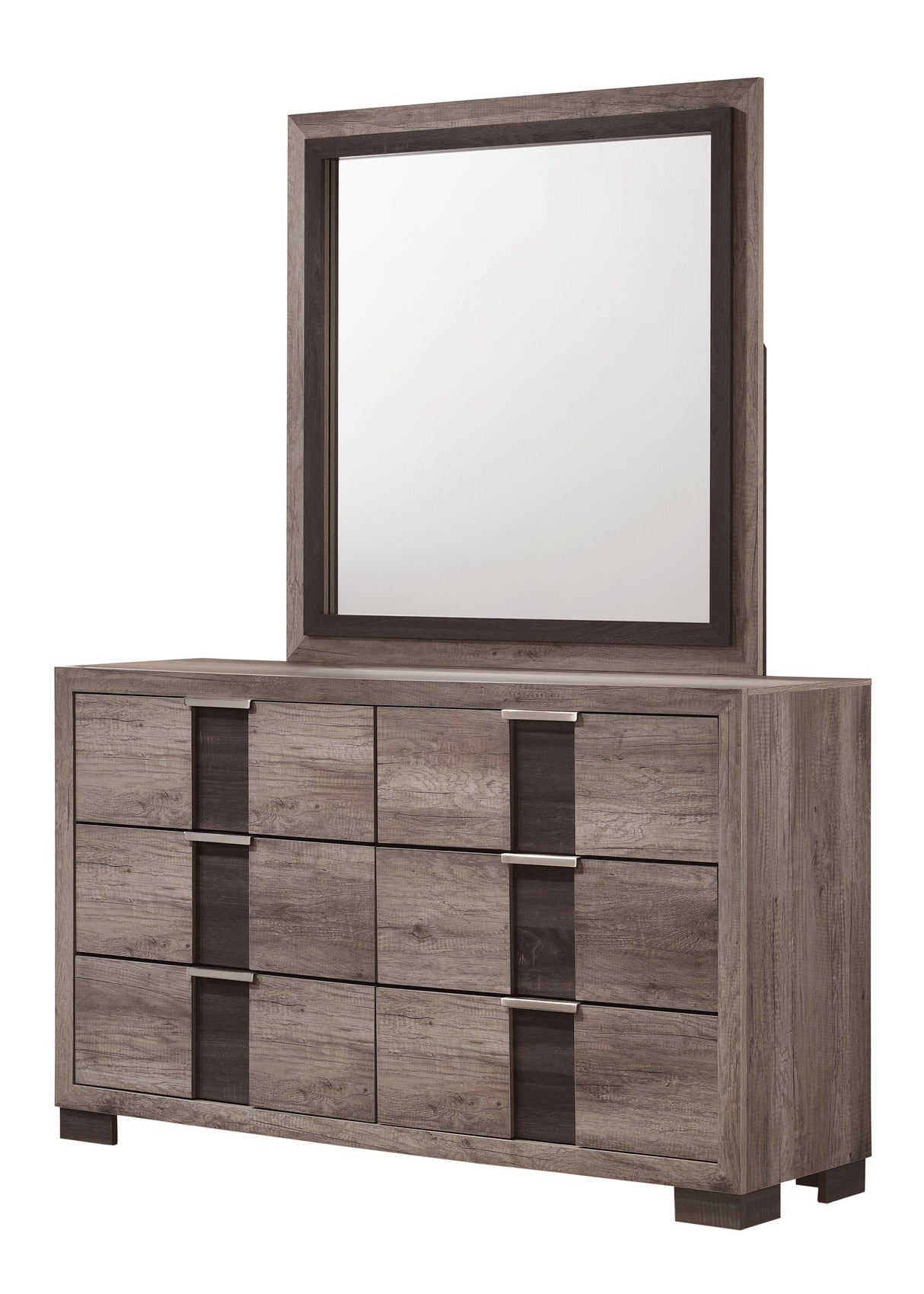 Rangley Brown Mirror -  Crown Mark - Luna Furniture