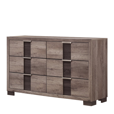 Rangley Brown Dresser -  Crown Mark - Luna Furniture