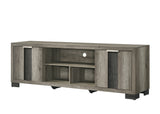 Rangley Brown 72" TV Stand -  Crown Mark - Luna Furniture