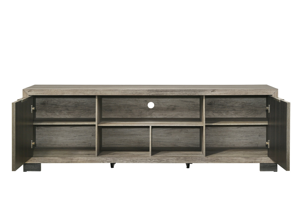 Rangley Brown 72" TV Stand -  Crown Mark - Luna Furniture