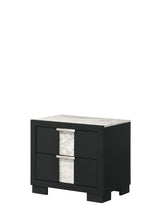 Rangley Black Nightstand -  Crown Mark - Luna Furniture