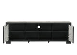 Rangley Black 72" TV Stand -  Crown Mark - Luna Furniture