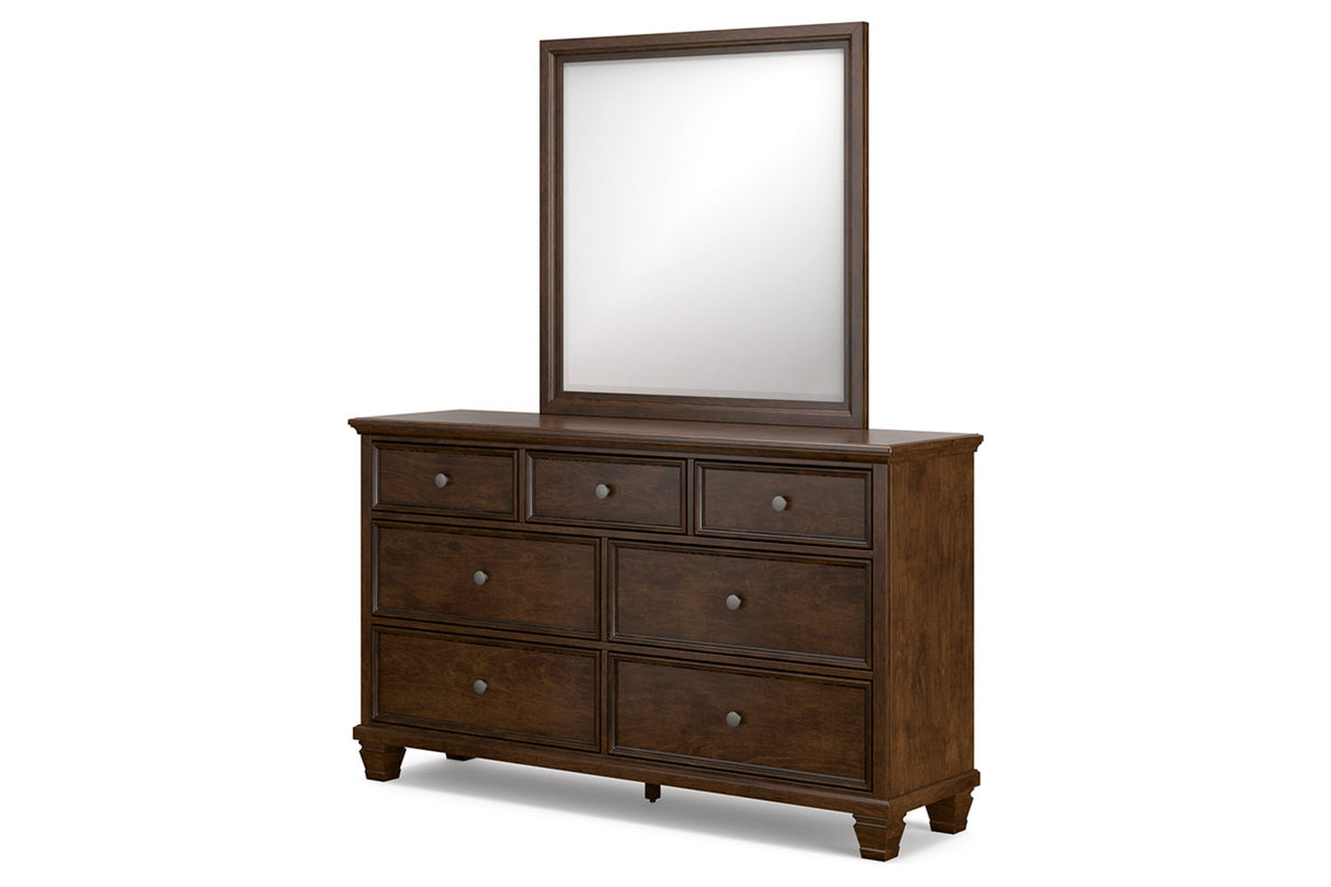 Danabrin Brown Dresser and Mirror -  Ashley - Luna Furniture