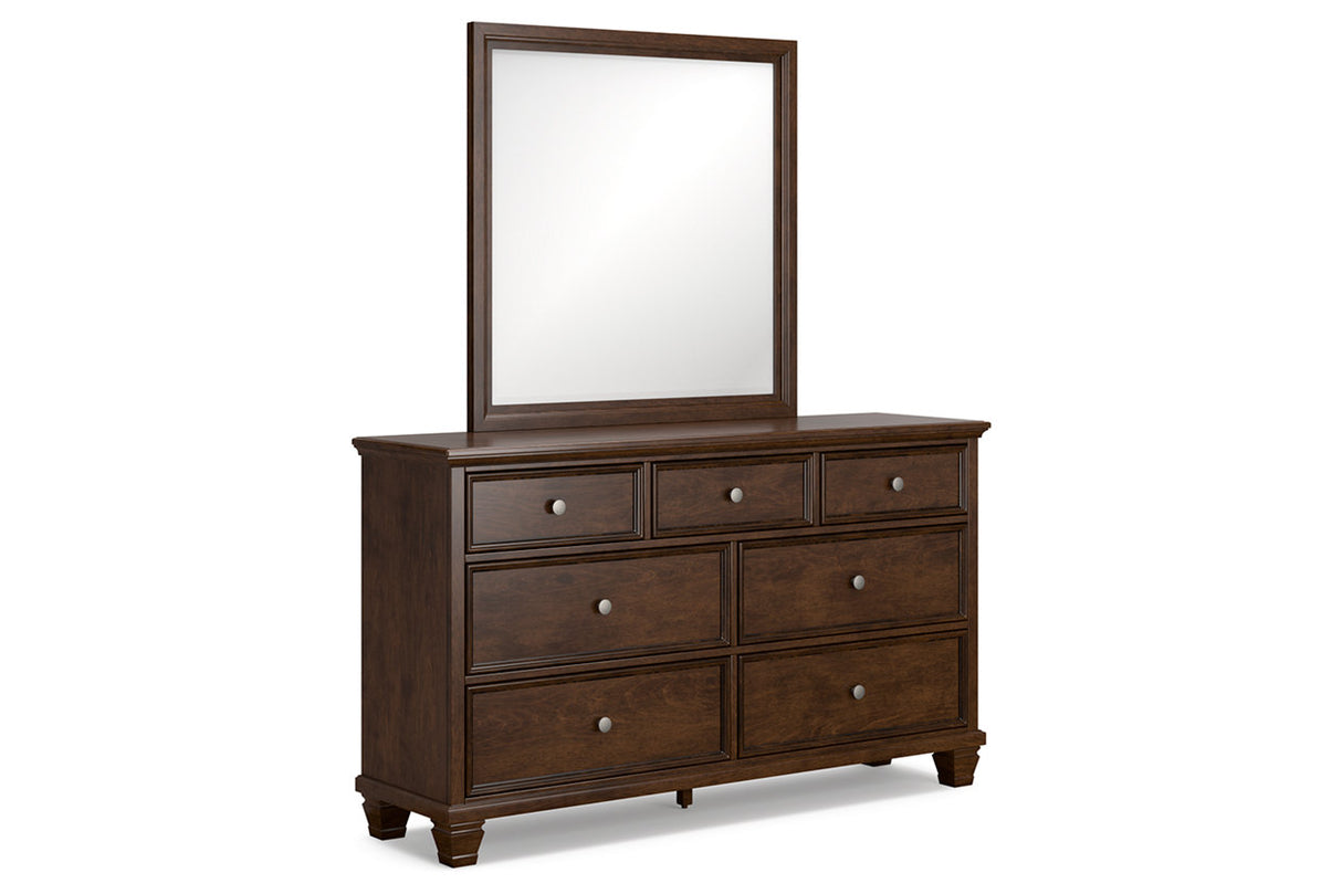 Danabrin Brown Dresser and Mirror -  Ashley - Luna Furniture