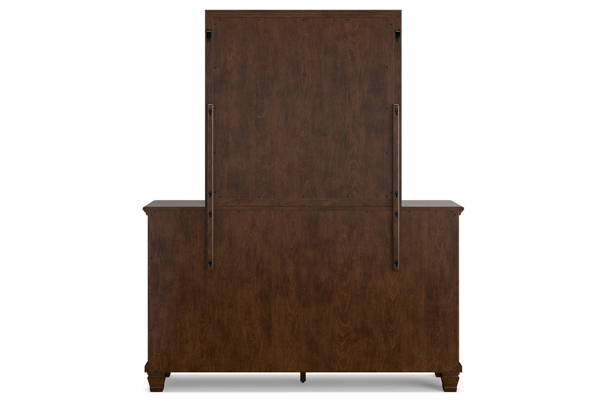 Danabrin Brown Dresser and Mirror -  Ashley - Luna Furniture