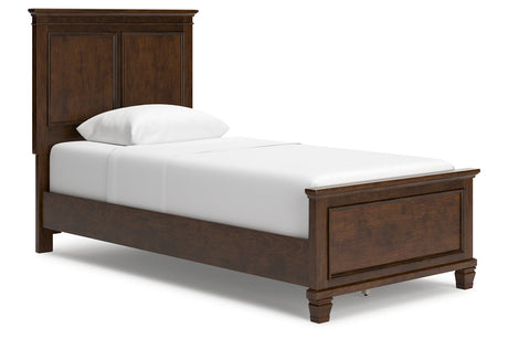 Danabrin Brown Twin Panel Bed -  Ashley - Luna Furniture