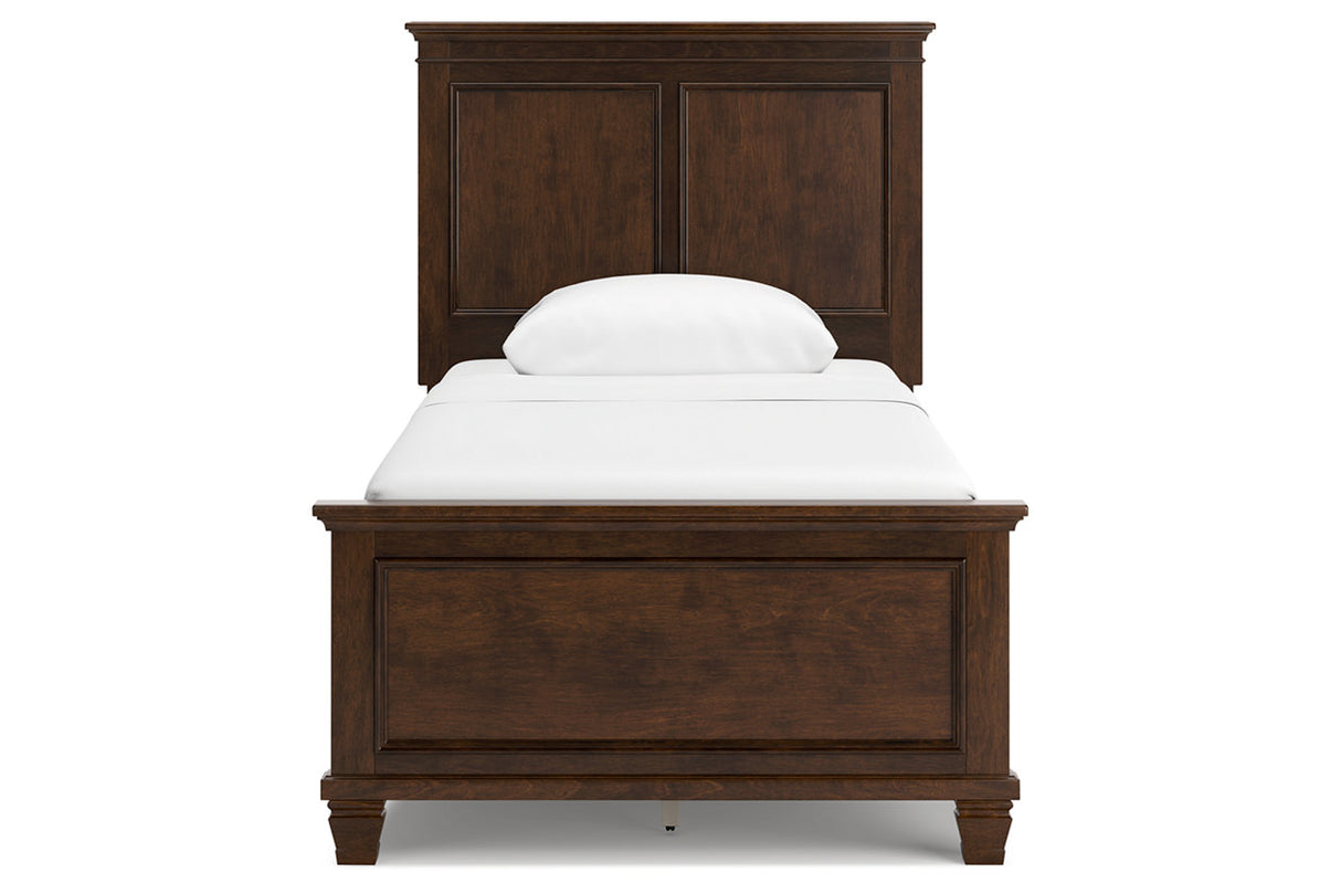 Danabrin Brown Twin Panel Bed -  Ashley - Luna Furniture