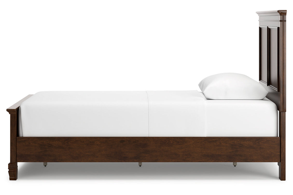 Danabrin Brown Twin Panel Bed -  Ashley - Luna Furniture