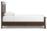 Danabrin Brown Twin Panel Bed -  Ashley - Luna Furniture