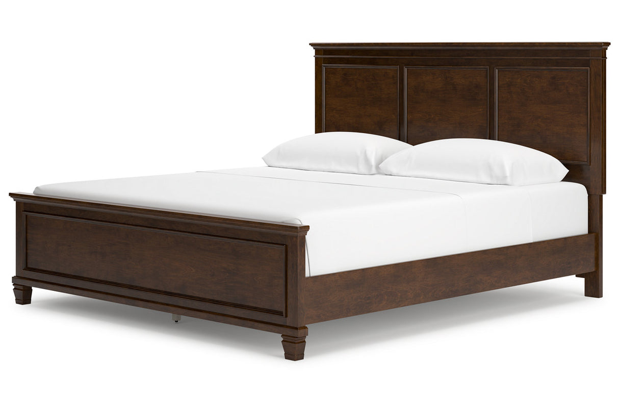 Danabrin Brown California King Panel Bed -  Ashley - Luna Furniture