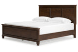 Danabrin Brown King Panel Bed -  Ashley - Luna Furniture