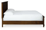 Danabrin Brown King Panel Bed -  Ashley - Luna Furniture