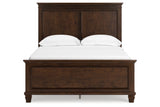 Danabrin Brown Full Panel Bed -  Ashley - Luna Furniture