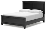 Lanolee Black Queen Panel Bed -  Ashley - Luna Furniture