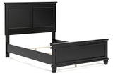 Lanolee Black Full Panel Bed -  Ashley - Luna Furniture