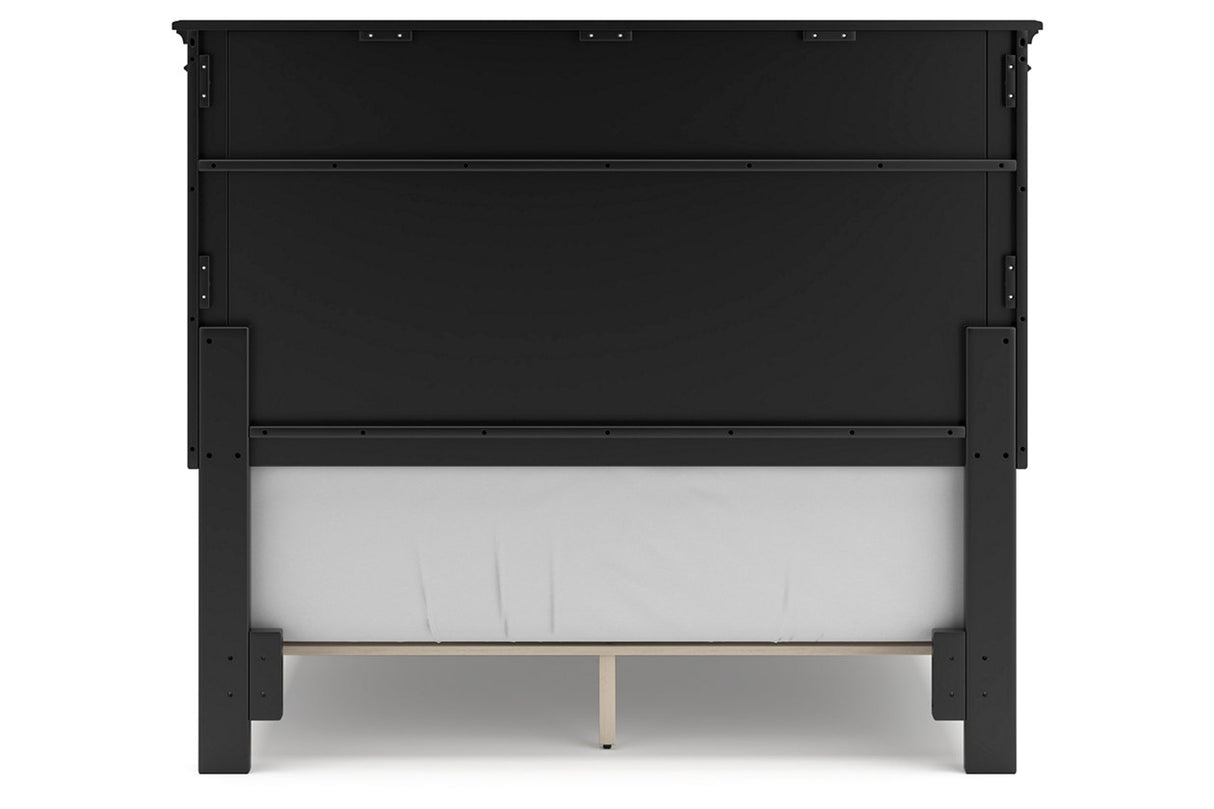 Lanolee Black Full Panel Bed -  Ashley - Luna Furniture