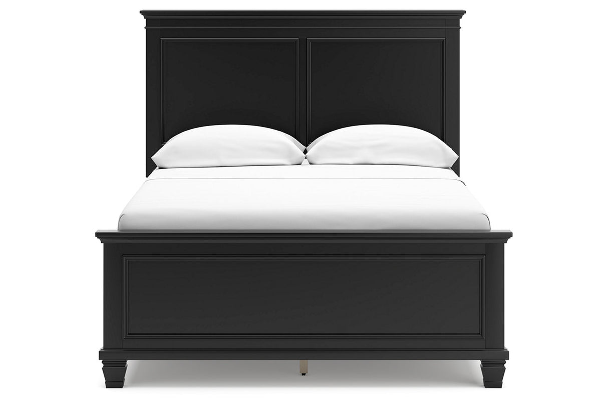 Lanolee Black Full Panel Bed -  Ashley - Luna Furniture