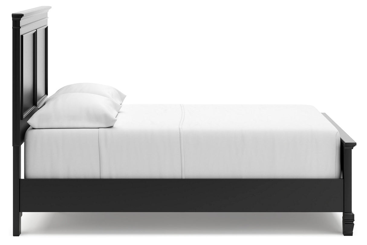 Lanolee Black Full Panel Bed -  Ashley - Luna Furniture