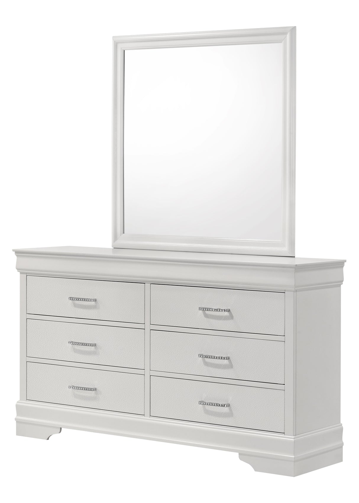 Amalia White Dresser from Crown Mark - Luna Furniture