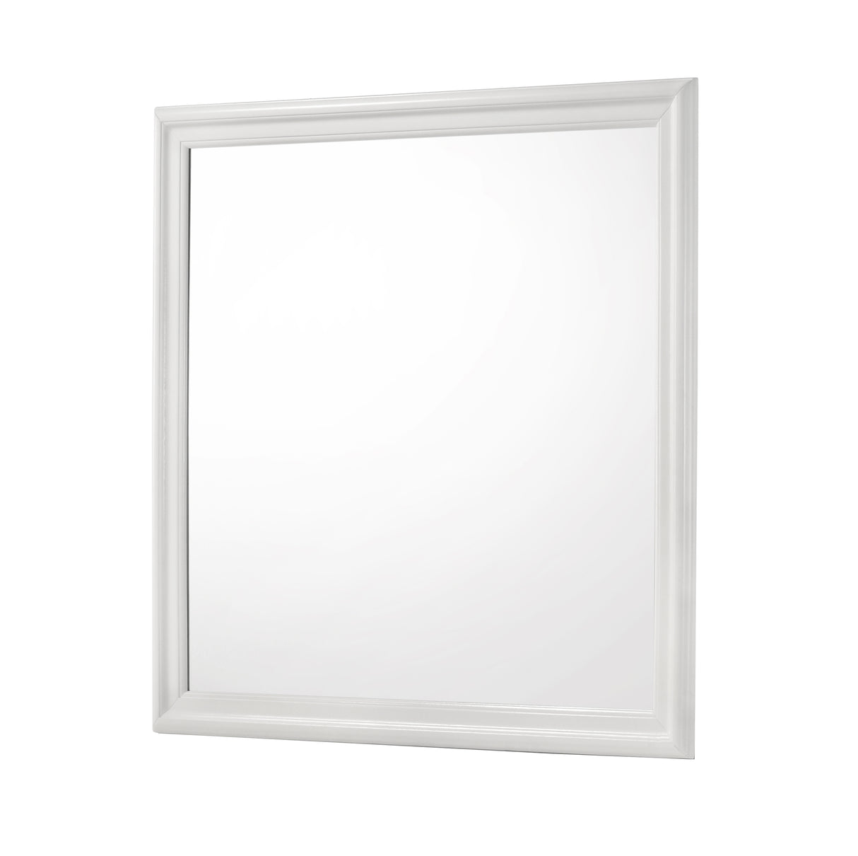 Amalia White Bedroom Mirror (Mirror Only) from Crown Mark - Luna Furniture