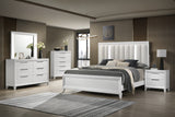 Cressida White Mirror -  Crown Mark - Luna Furniture