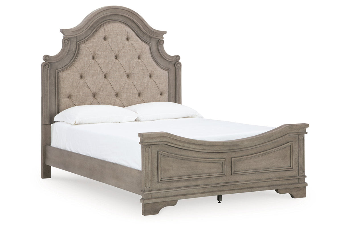 Lodenbay Antique Gray Queen Panel Bed from Ashley - Luna Furniture