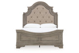 Lodenbay Antique Gray Queen Panel Bed from Ashley - Luna Furniture