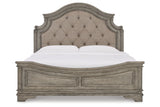 Lodenbay Antique Gray California King Panel Bed from Ashley - Luna Furniture