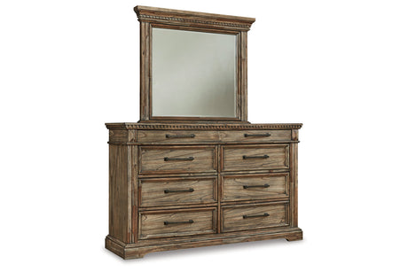 Markenburg Brown Dresser and Mirror -  Ashley - Luna Furniture