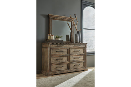 Markenburg Brown Dresser and Mirror -  Ashley - Luna Furniture