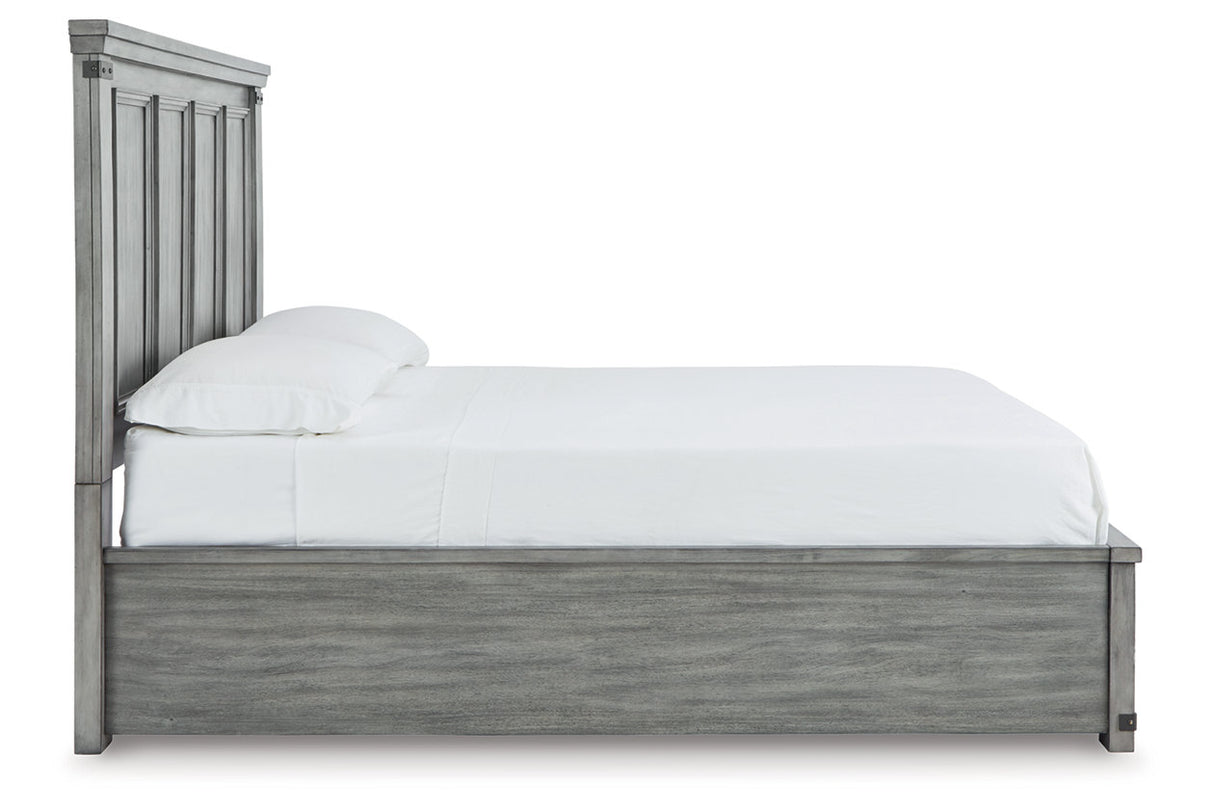 Russelyn Gray California King Storage Bed from Ashley - Luna Furniture