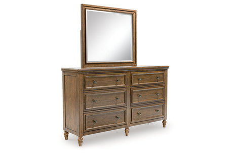 Sturlayne Brown Dresser and Mirror -  Ashley - Luna Furniture