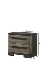 Remington Brown/Gray Panel Bedroom Set -  Crown Mark - Luna Furniture