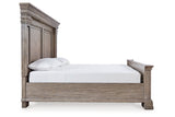 Blairhurst Light Grayish Brown King Panel Bed -  Ashley - Luna Furniture